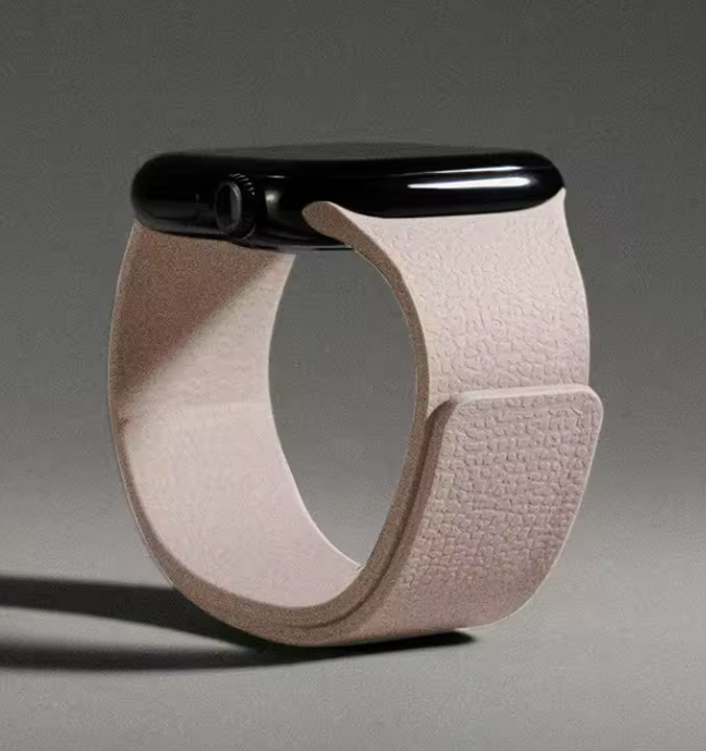 Magnetic Silicone Strap for Apple Watch – Adjustable & Comfortable Fit