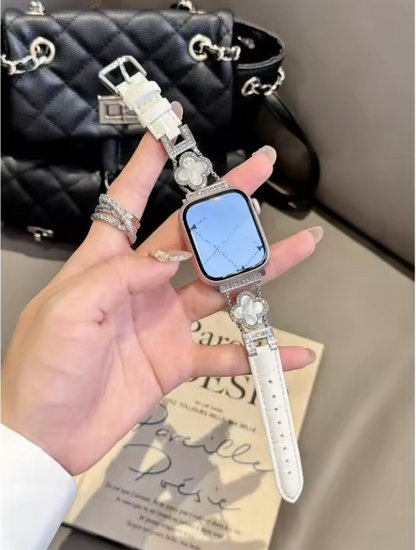Clover Diamond Strap for Apple Watch – Luxury Style