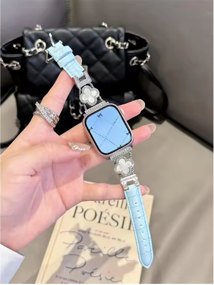 Clover Diamond Strap for Apple Watch – Luxury Style