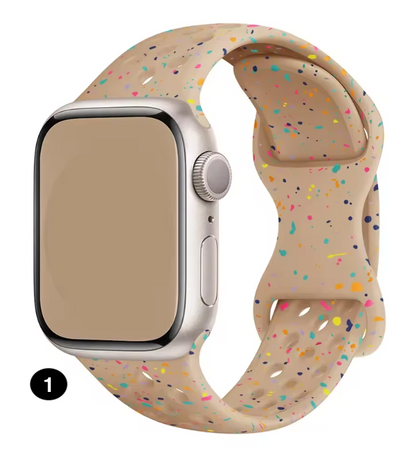 Modern Silicone Strap for Apple Watch