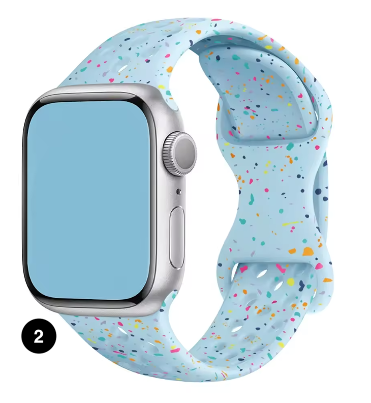 Modern Silicone Strap for Apple Watch