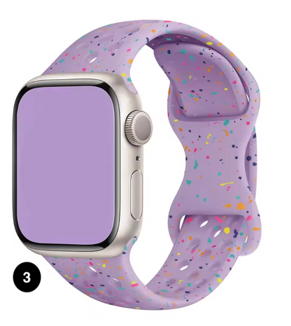 Modern Silicone Strap for Apple Watch