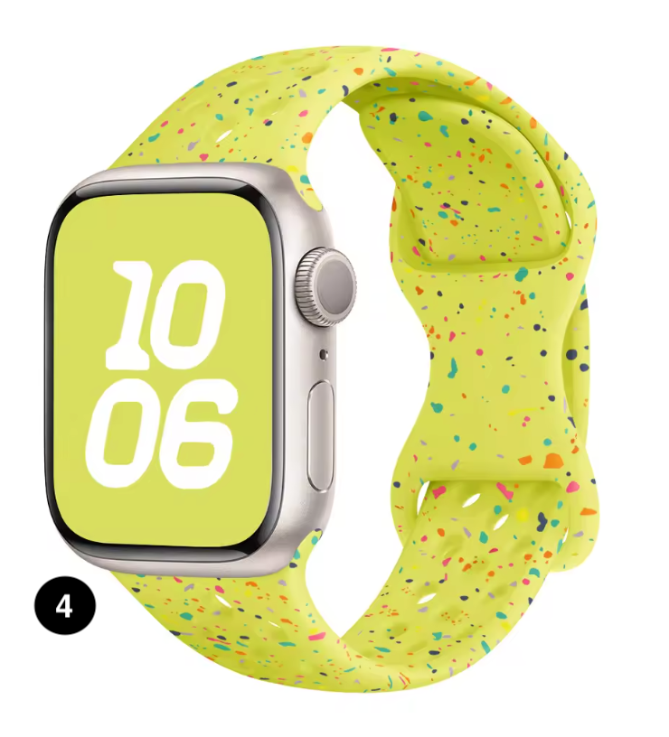 Modern Silicone Strap for Apple Watch