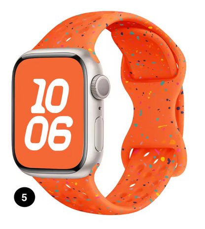 Modern Silicone Strap for Apple Watch