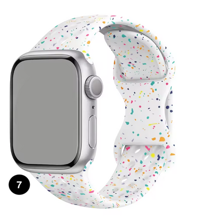 Modern Silicone Strap for Apple Watch