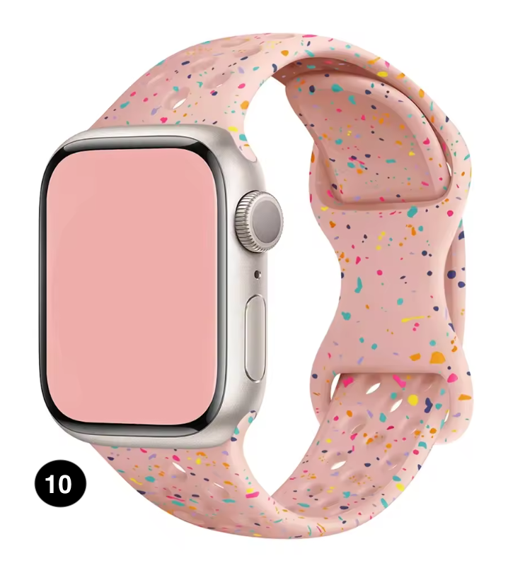 Modern Silicone Strap for Apple Watch