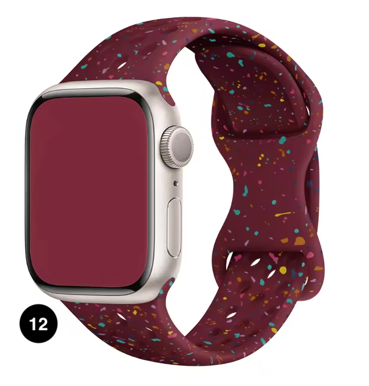 Modern Silicone Strap for Apple Watch
