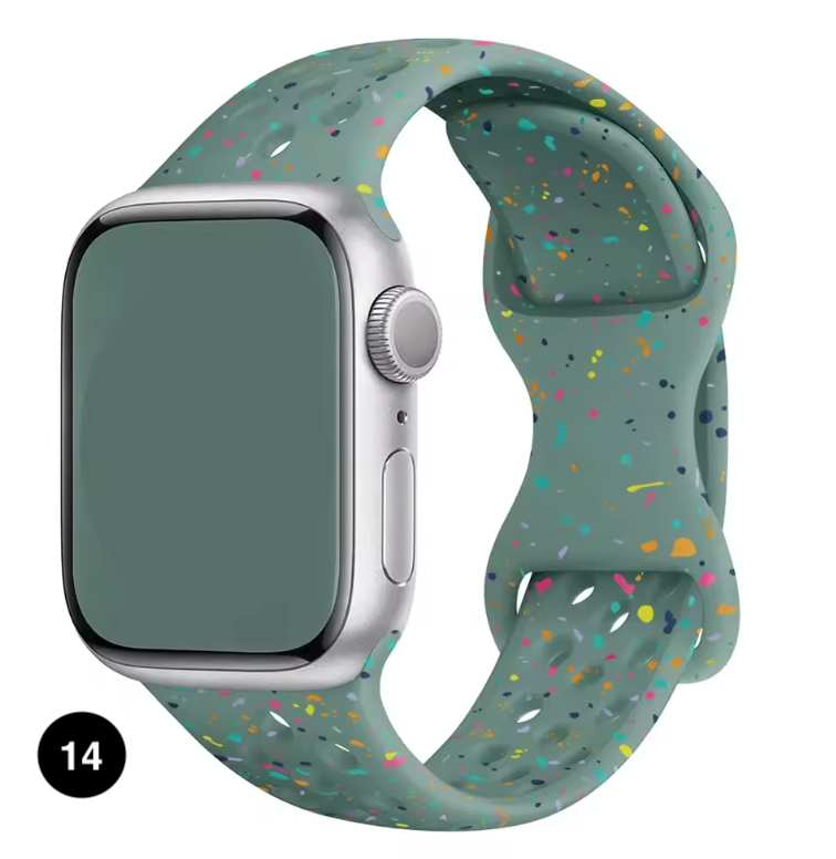 Modern Silicone Strap for Apple Watch