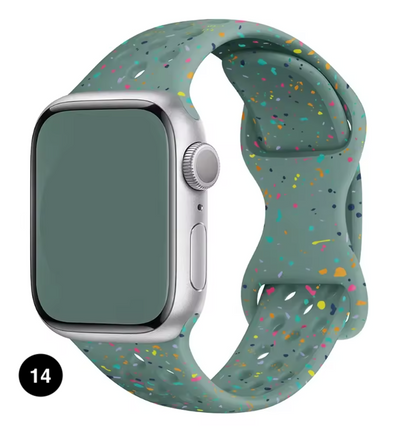 Modern Silicone Strap for Apple Watch