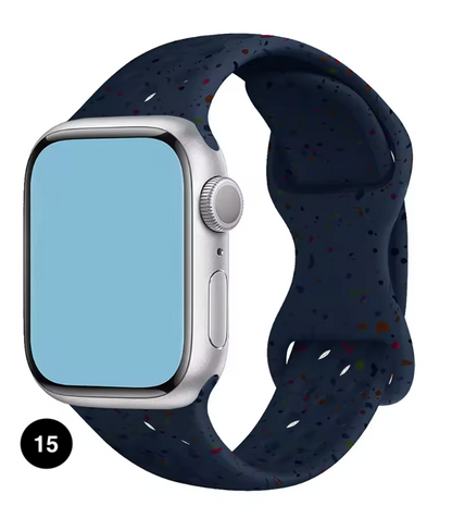 Modern Silicone Strap for Apple Watch