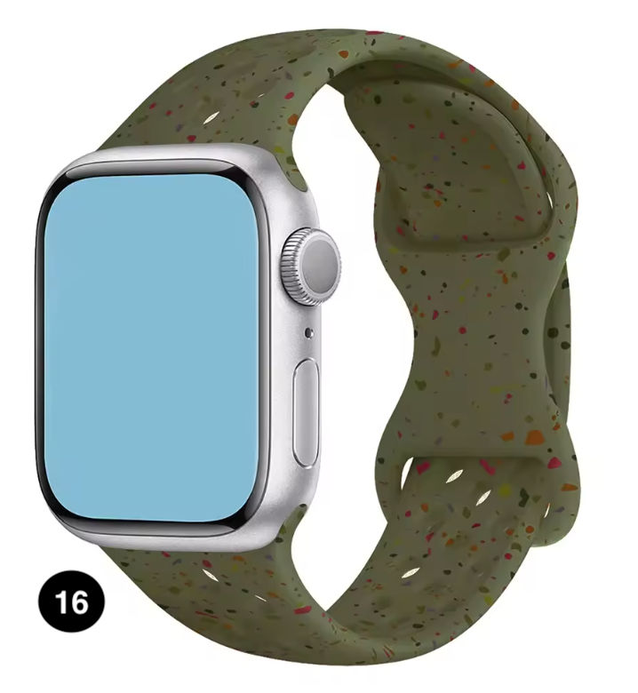 Modern Silicone Strap for Apple Watch