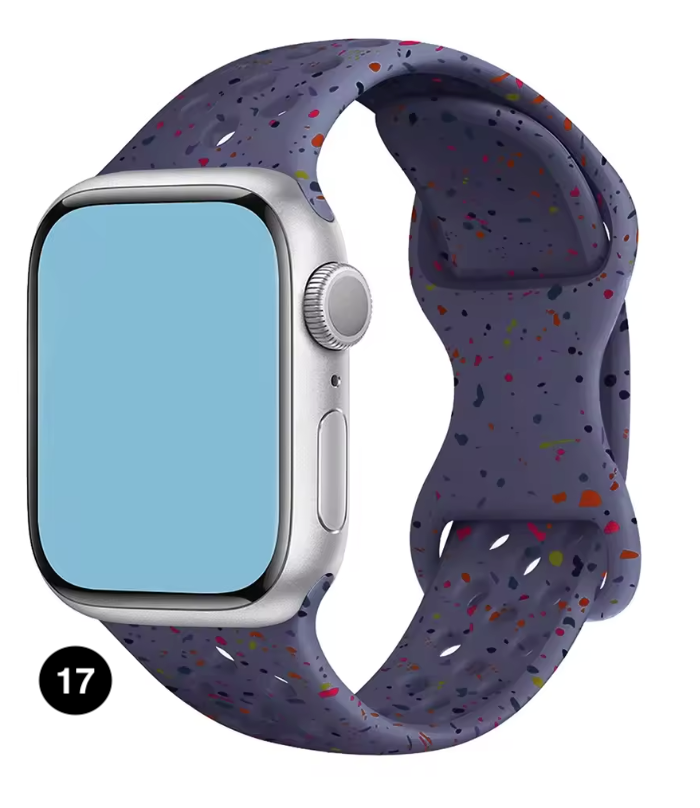 Modern Silicone Strap for Apple Watch
