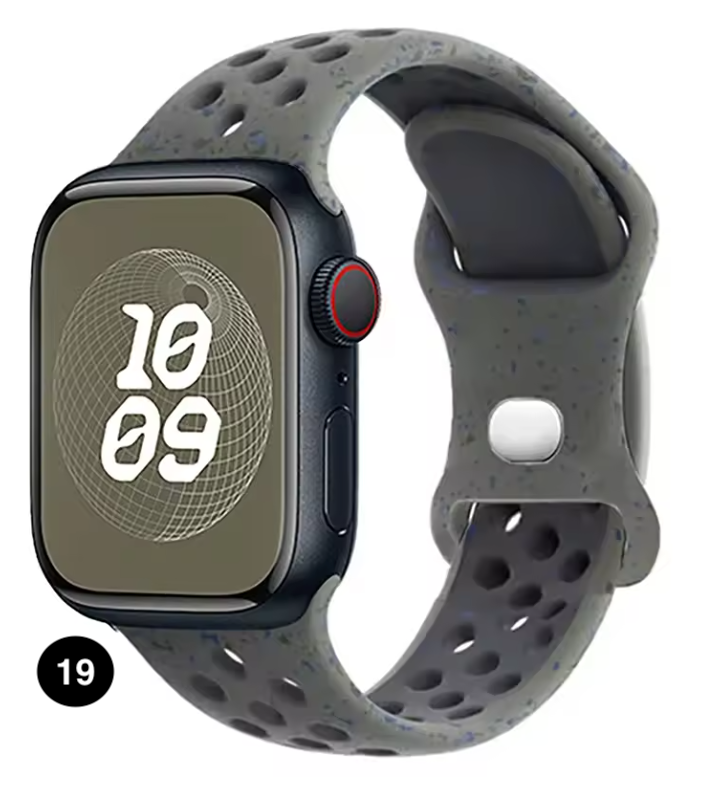 Modern Silicone Strap for Apple Watch