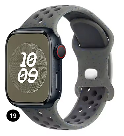 Modern Silicone Strap for Apple Watch