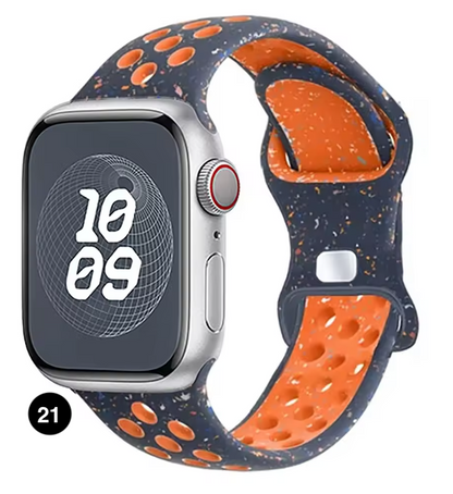 Modern Silicone Strap for Apple Watch