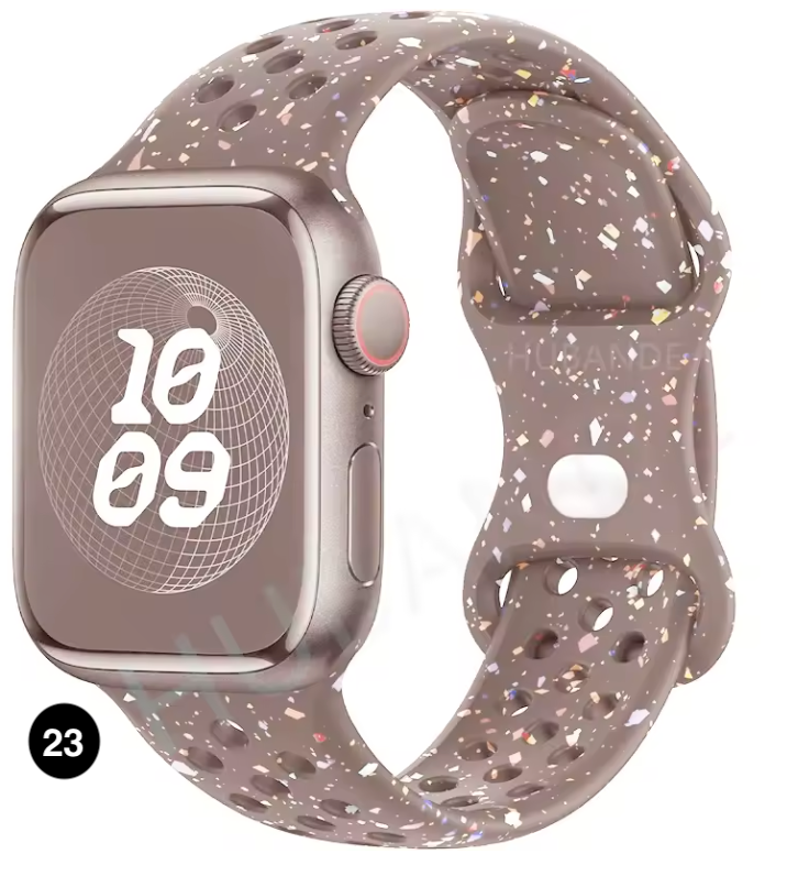 Modern Silicone Strap for Apple Watch