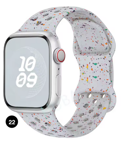 Modern Silicone Strap for Apple Watch