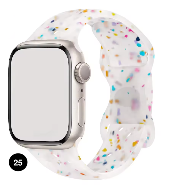 Modern Silicone Strap for Apple Watch