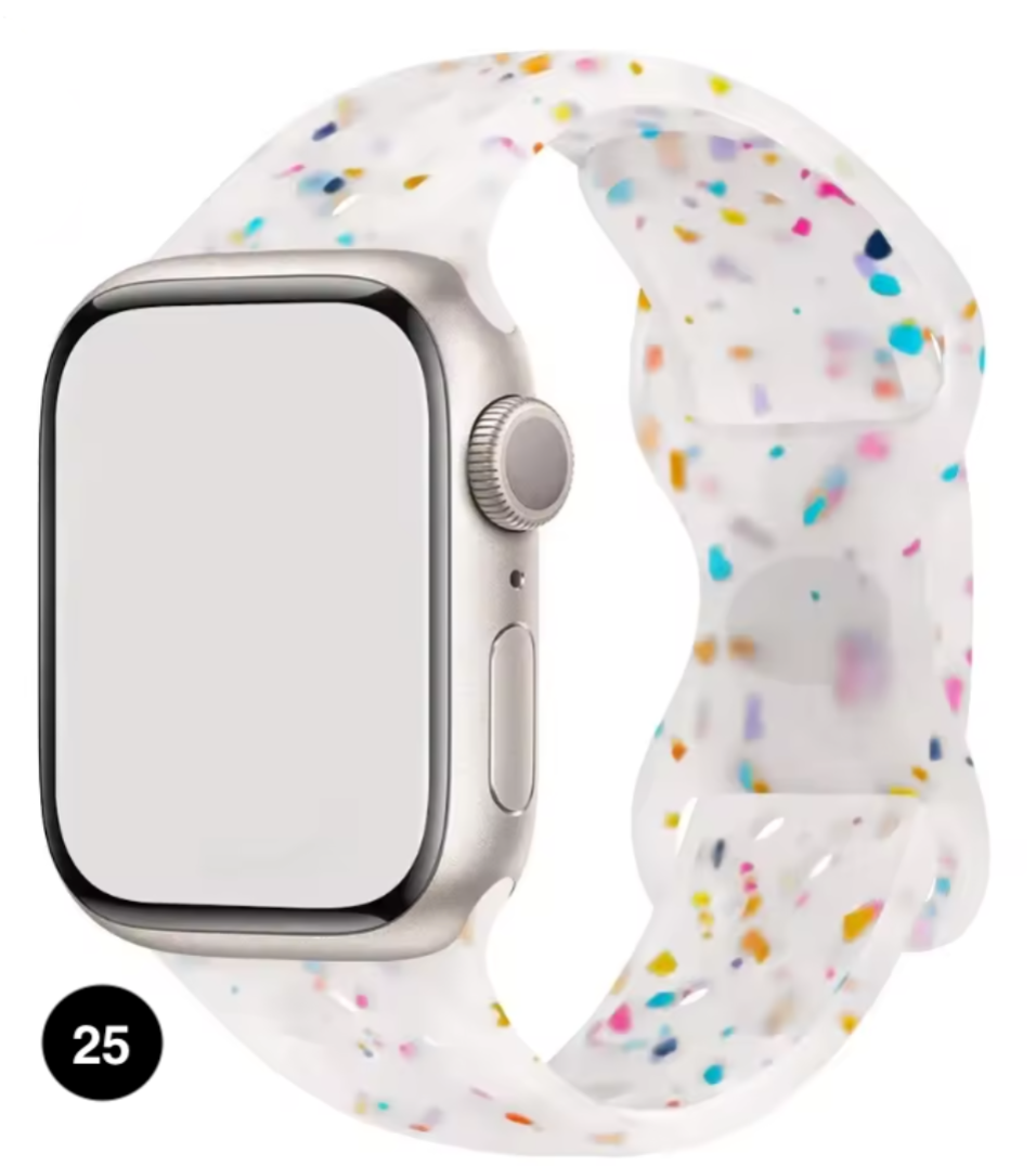 Modern Silicone Strap for Apple Watch