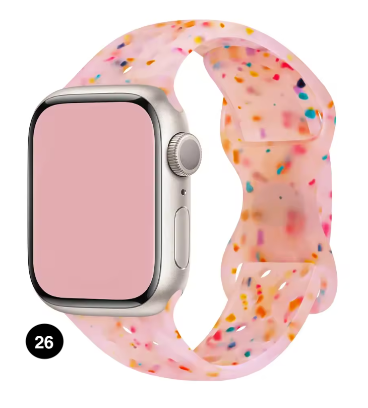 Modern Silicone Strap for Apple Watch