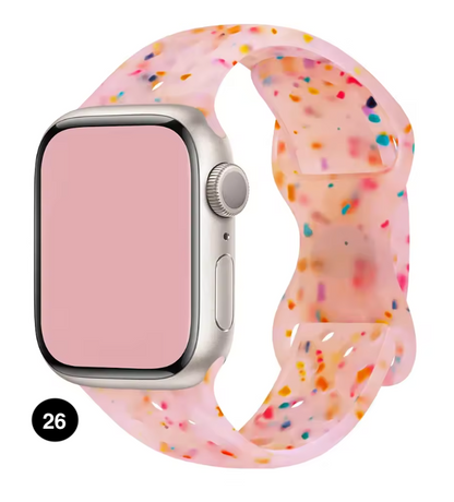 Modern Silicone Strap for Apple Watch