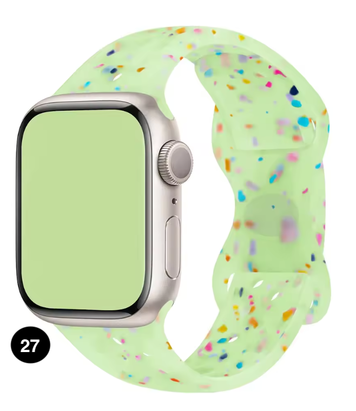 Modern Silicone Strap for Apple Watch