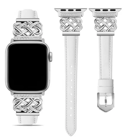 Interlock Leather Strap for Apple Watch