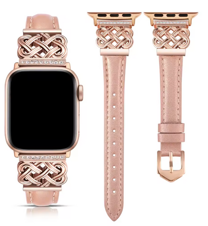 Interlock Leather Strap for Apple Watch