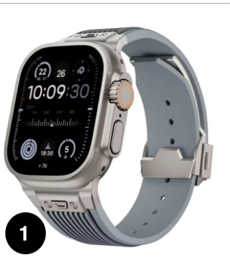 Soft Silicone Apple Watch Strap – Waterproof & Comfortable