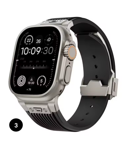 Soft Silicone Apple Watch Strap – Waterproof & Comfortable