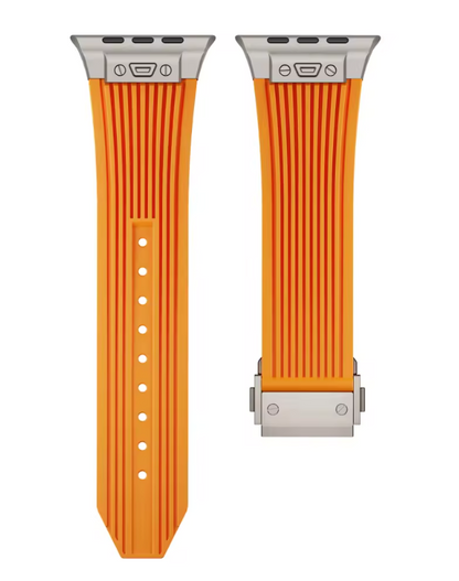 Soft Silicone Apple Watch Strap – Waterproof & Comfortable