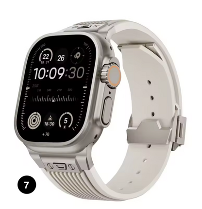 Soft Silicone Apple Watch Strap – Waterproof & Comfortable
