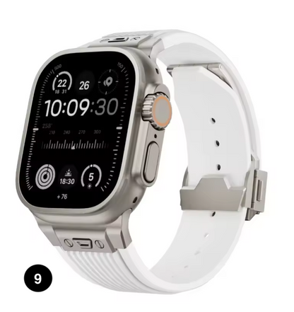 Soft Silicone Apple Watch Strap – Waterproof & Comfortable