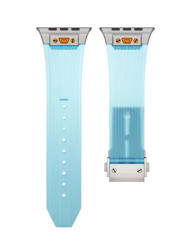 Soft Silicone Apple Watch Strap – Waterproof & Comfortable