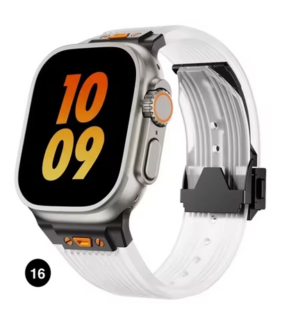 Soft Silicone Apple Watch Strap – Waterproof & Comfortable