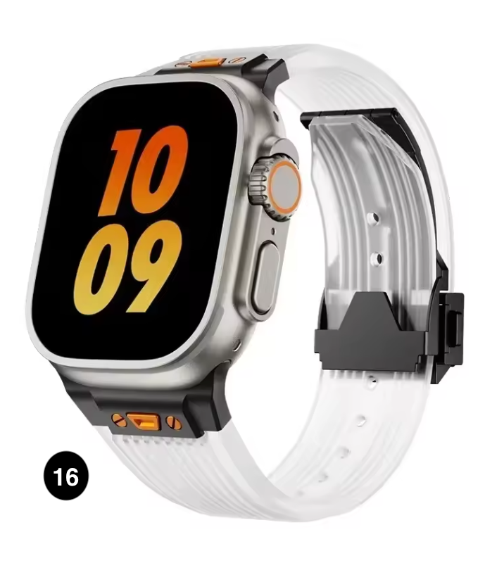 Soft Silicone Apple Watch Strap – Waterproof & Comfortable