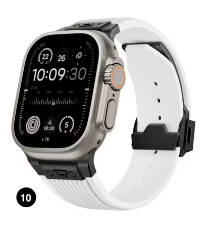 Soft Silicone Apple Watch Strap – Waterproof & Comfortable