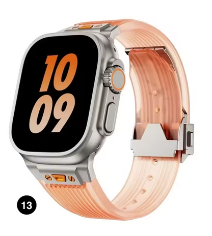 Soft Silicone Apple Watch Strap – Waterproof & Comfortable