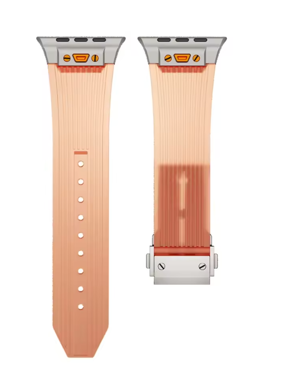 Soft Silicone Apple Watch Strap – Waterproof & Comfortable