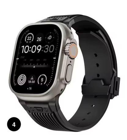 Soft Silicone Apple Watch Strap – Waterproof & Comfortable