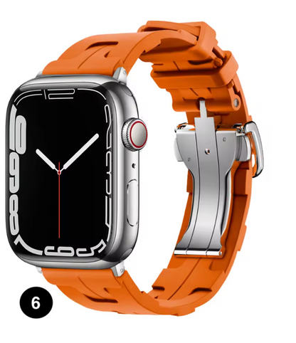 Apple Watch Silicone Sport Band – Premium Flexible Strap