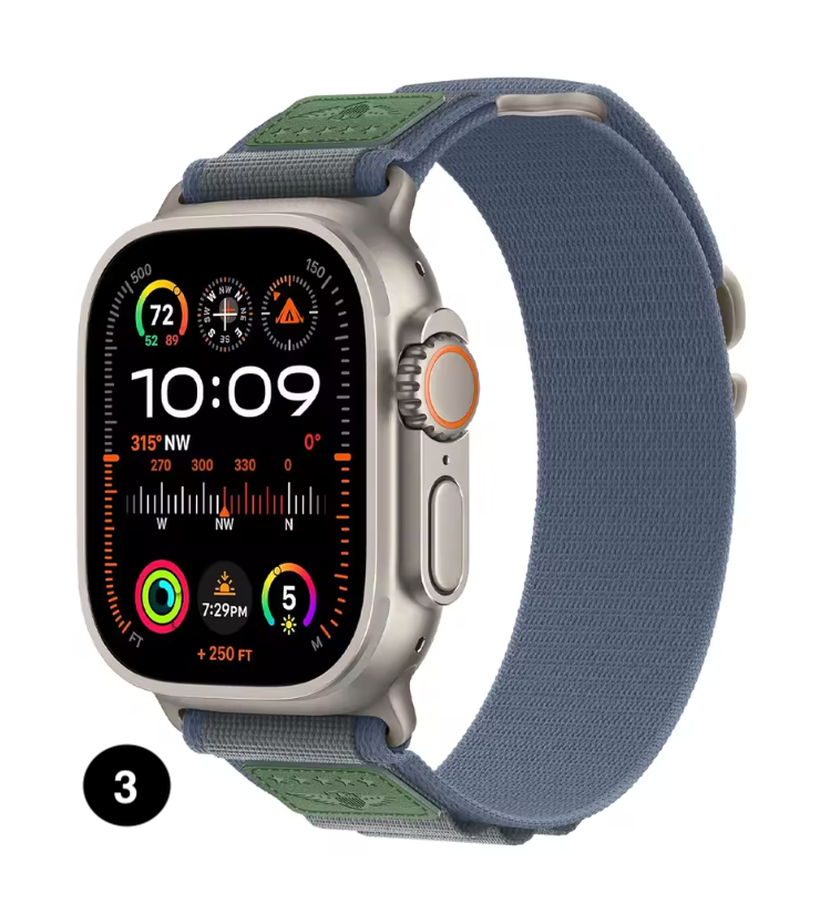 Premium Alpine Loop Band for Apple Watch Ultra | Durable Adventure Strap