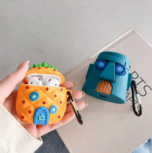 Cute Cartoon Case for AirPods 1/2/3/4 & Pro – Fun Protective Cover