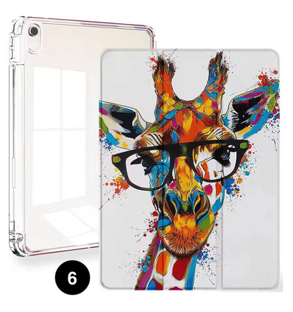 Clear Smart Case for iPad – Slim Protective Cover with Pencil Holder