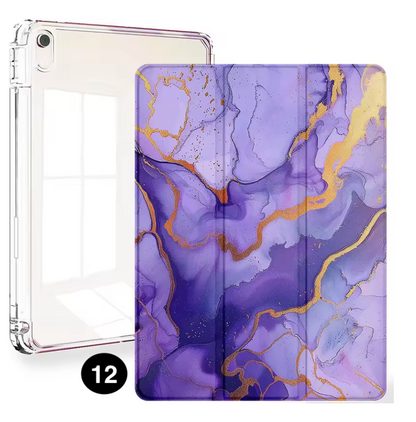 Clear Smart Case for iPad – Slim Protective Cover with Pencil Holder