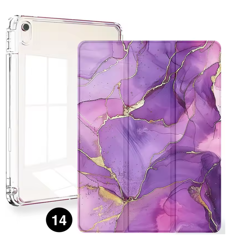 Clear Smart Case for iPad – Slim Protective Cover with Pencil Holder