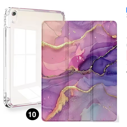 Clear Smart Case for iPad – Slim Protective Cover with Pencil Holder