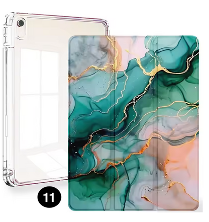 Clear Smart Case for iPad – Slim Protective Cover with Pencil Holder