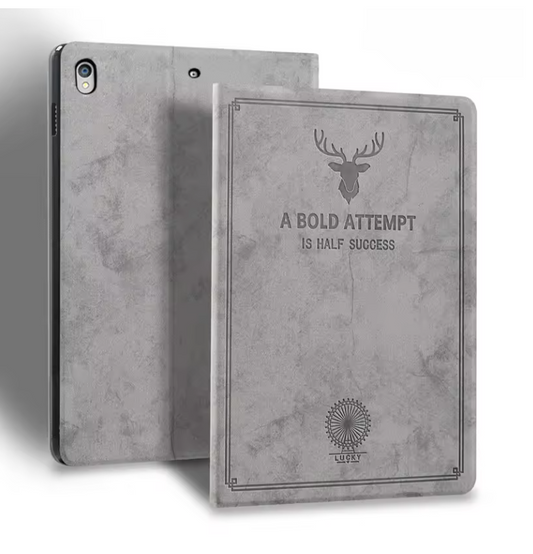 Luxury PU Leather iPad Case – Smart Cover Design