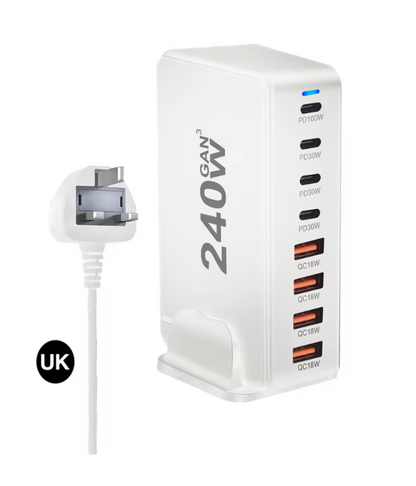 200W GaN 6-Port USB-C Charger – US / EU / UK / AU  Plug